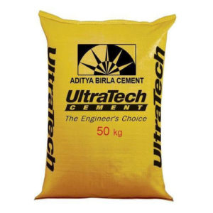 Ultratech Cement, Cement Grade: Grade 53, Packaging Size: 50 Kg